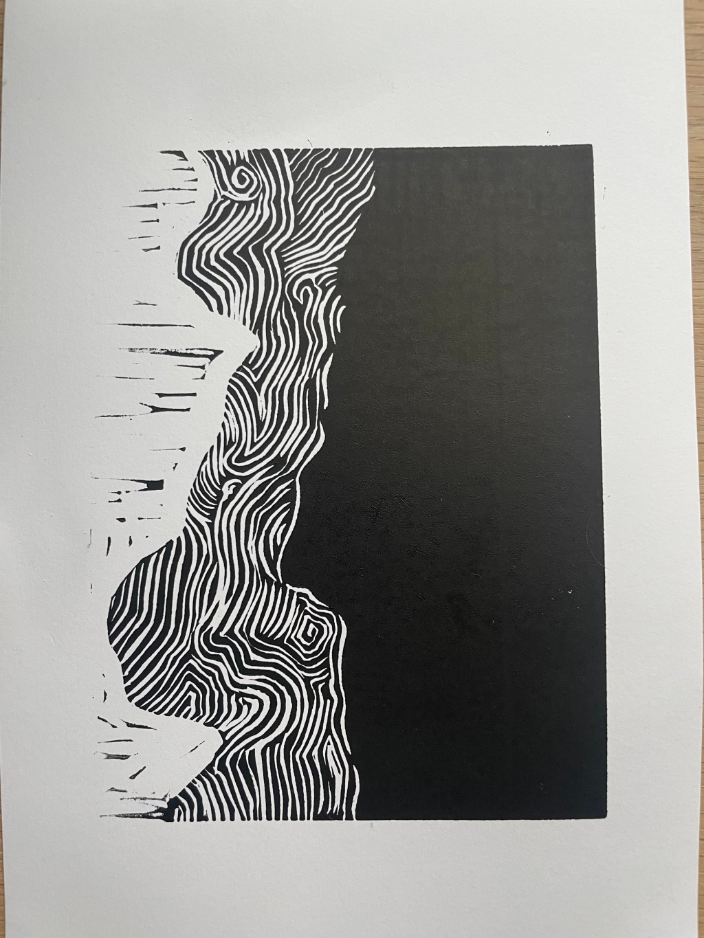 Experiments in…lino printing